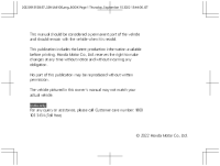Honda CMX1100 REBEL - Owners manual 2023-24 EN
